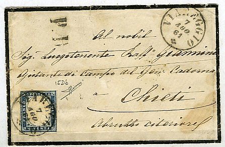1861 20c da Viareggio a Chieti PD Militare..jpg