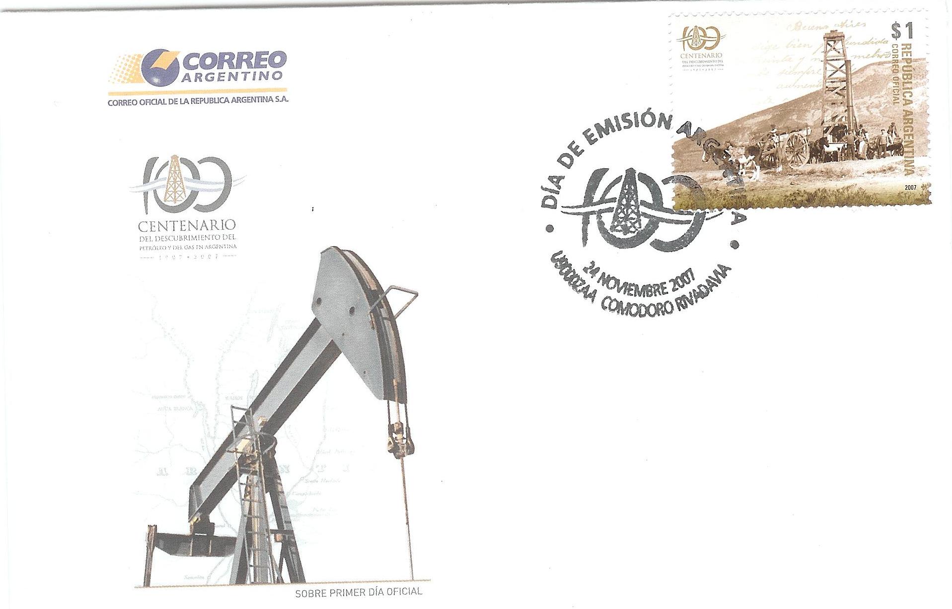Aniversario 100 Desc Petroleo en CDR Sobre dia de emision 2007 001.jpg