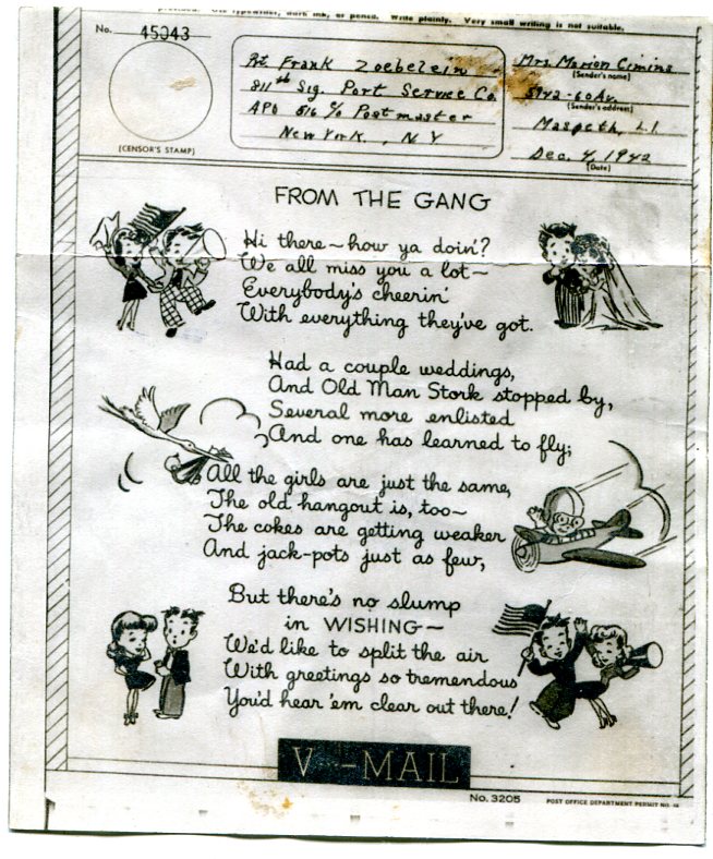 USA, v-mail - 4 dicembre 1942 - CON FUMETTI MATRIMONIO.jpg