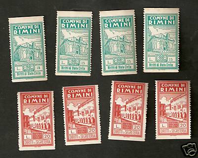 1950ca - Comune di Rimini - Diritti di Stato Civile e Segreteria.jpg